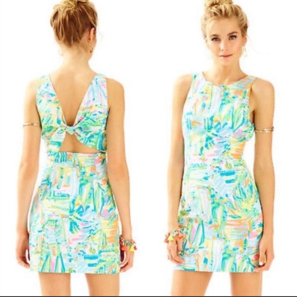 Lilly Pulitzer Courtney dress size-6 sea salt and sun